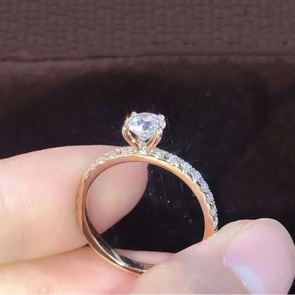 3for$20 1pc Glamorous Cubic Zirconia Decor Ring For Women select your size
